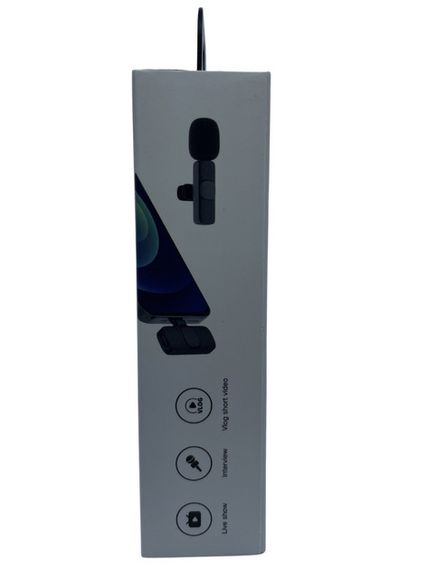 Микрофоны Bluetooth BHD для iPhone с шумоподавлением, 20м. микрофон блоггера | Зображення 3