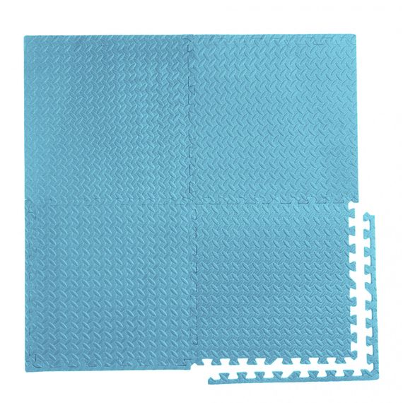 Мат-пазл (ласточкин хвіст) Cornix Mat Puzzle EVA 120 x 120 x 1 cм Sky Blue (XR-0235) | Зображення 2