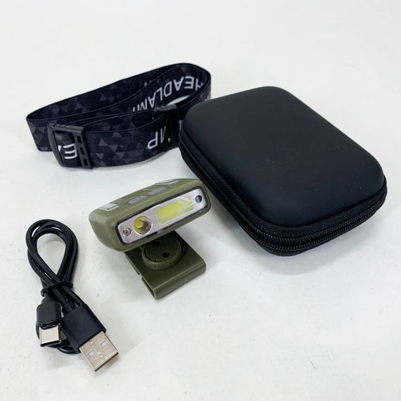 Ліхтар налобний Police W6129-XPE+COB+8RGB | Зображення 2