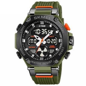 Годинник наручний чоловічий Skmei 2223AG зелений