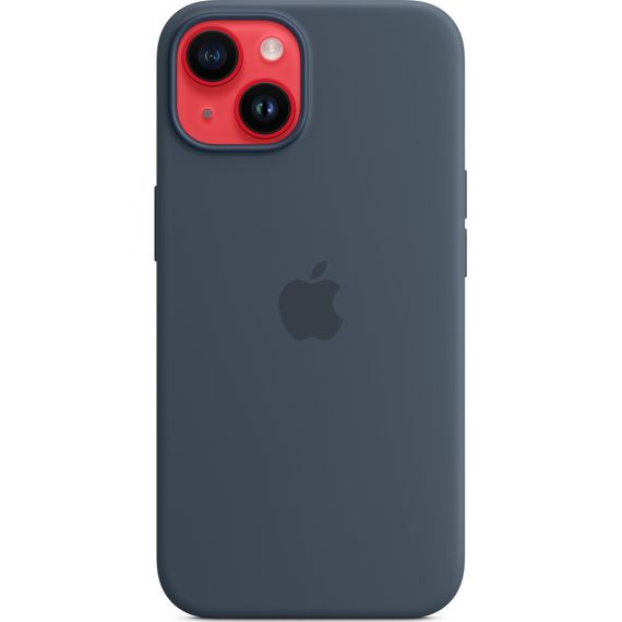 Чохол до мобільного телефона Apple iPhone 14 Plus Silicone Case with MagSafe - Storm Blue,Model A2911 (MPT53ZE/A) | Зображення 4