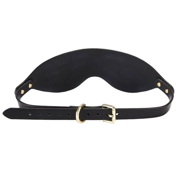 Розкішна маска на очі Zalo Blindfolds Black | Зображення 2