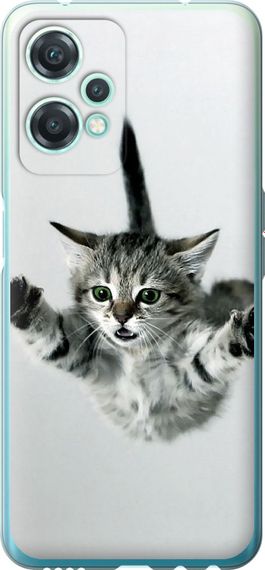 Чехол на OnePlus Nord CE 2 Lite Летящий котёнок "2322u-2684-17620"