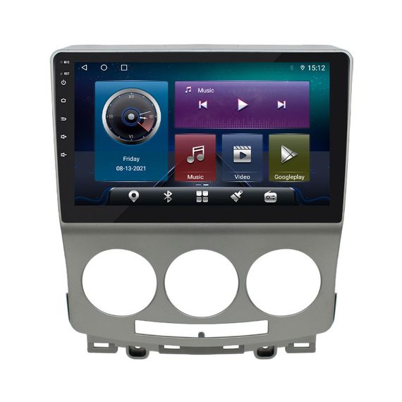 Штатная магнитола Lesko для Mazda 5 I (CR) Рестайлинг 2007-2010 экран 9" 4/64Gb/ 4G/ Wi-Fi/ CarPlay Premium | Зображення 1