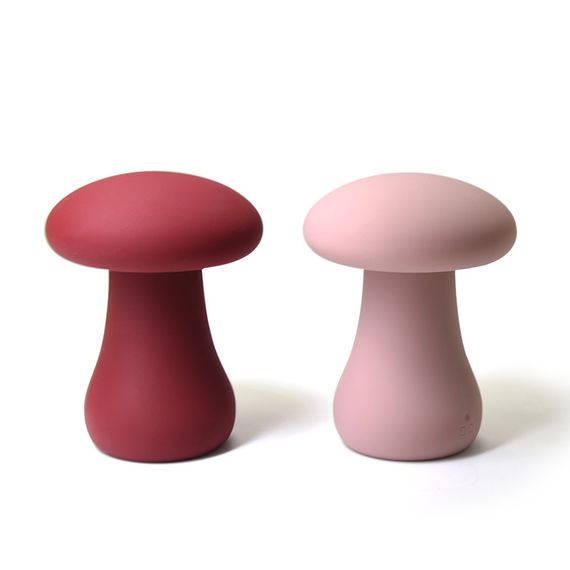 Вібратор у формі гриба Sweet Em, бордовий Sex Aura | Зображення 2