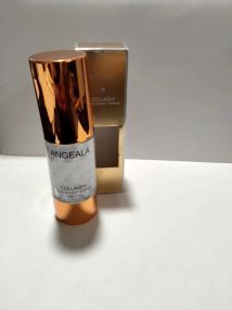 Вирівнююча база під макіяж з колагеном, що підлаштовується під тон шкіри, Прозора / Омолоджувальна база