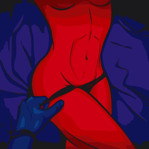 Картина по номерам "Линии соблазна" 10078-AC 40х40 см