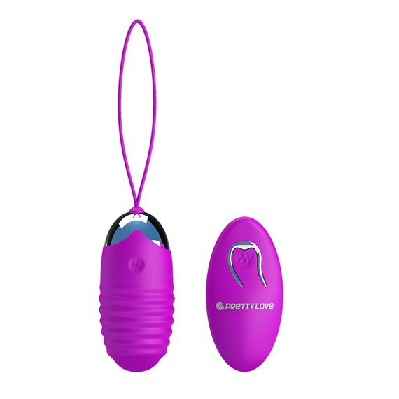 Віброяйце - Pretty Love Jessica Vibrating Egg Purple | Зображення 1