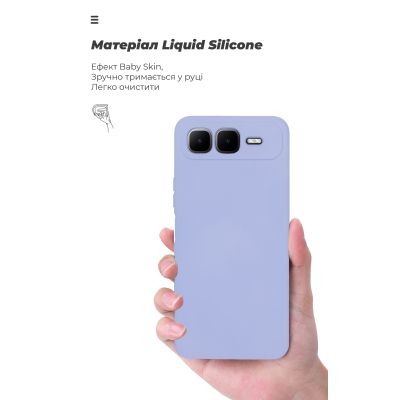 Чехол для мобильного телефона Armorstandart ICON Infinix Smart 10 Plus 4G Camera cover Lavender (ARM87954) | Зображення 6