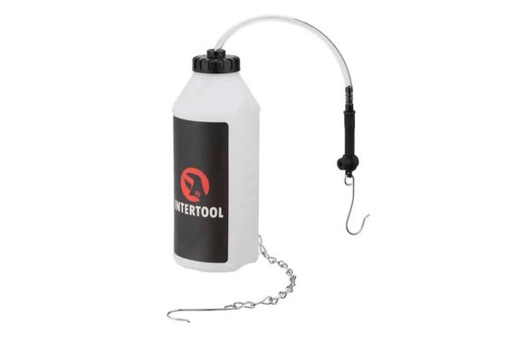Бачок для замены тормозной жидкости Intertool - 1 л (AT-3074)