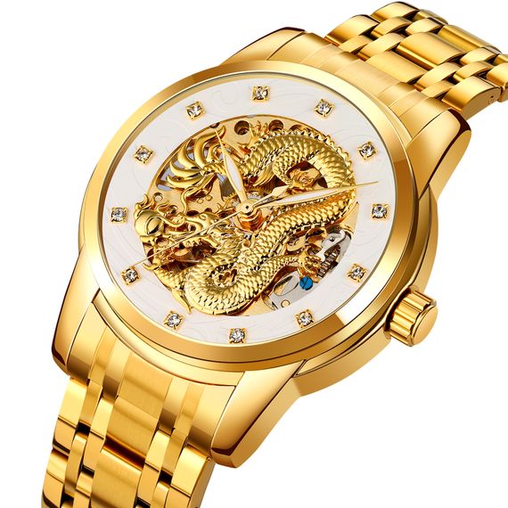 Чоловічий годинник Skmei 9310GDSI Gold-Silver | Зображення 1