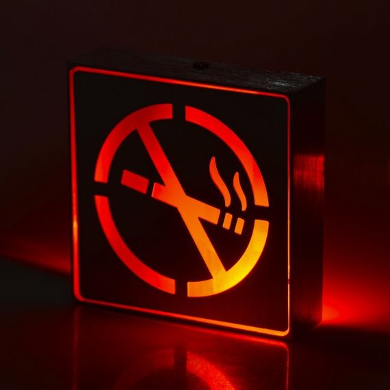Светильник указатель административный ( аварийный ) LED-805/1W "No smoking" | Зображення 1
