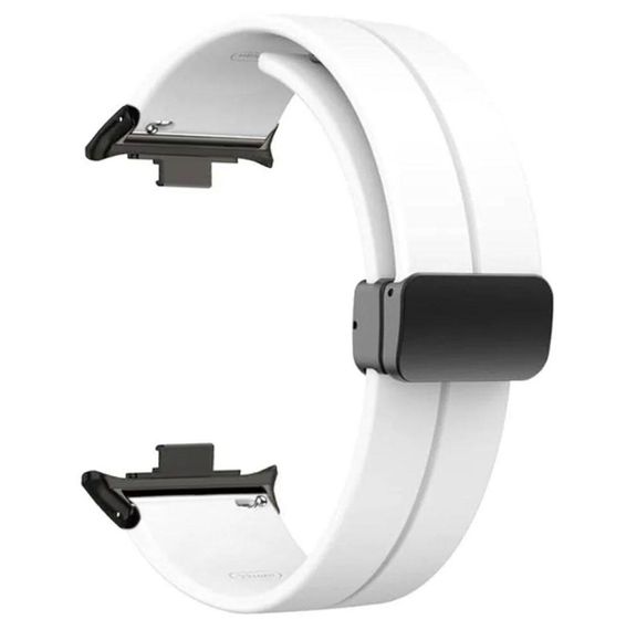 Ремінець Primolux Magnetic Silicone для годинника Xiaomi Redmi Watch 6 / Xiaomi Smart Band 10 Pro - White
