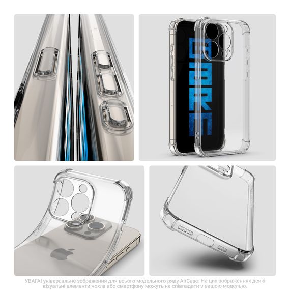 Чохол до мобільного телефона Armorstandart Force Samsung A07 4G Camera cover Clear (ARM86527) | Зображення 3