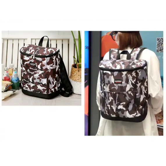 Термосумка рюкзак холодильник GP 4335 28 літрів 28*15*33 см | Зображення 1