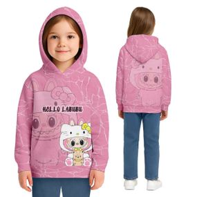 Худі дитяче з 3D принтом Labubu №6 31913 116 см