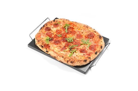 Камінь для піци прямокутний 38x30 см з підставкою GRILLI 300380 Код: 012334 | Зображення 3