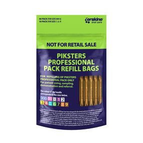 Міжзубні йоржики Piksters Refill Professional, № 9 (діаметр 3.3) золоті, м’яка упаковка, 10 шт