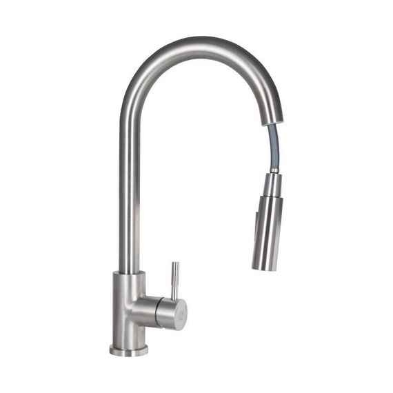Смеситель для кухни Lidz Aria 015FL2 (k35) LDARI015FL2NKS43397 Nickel | Зображення 2