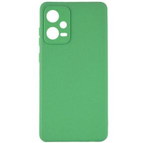 Силіконовий чохол Candy Full Camera для Xiaomi Poco X5 5G / Note 12 5G Бежевий/ Antigue White Зелений/Green