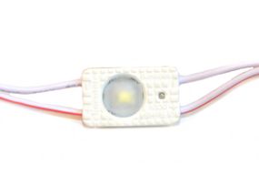 Светодиодный модуль 12V 1W SMD 2835 CW IP65 (BY-06/1)