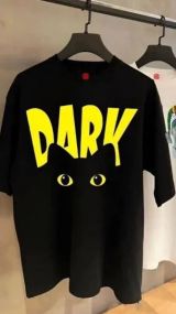 Футболка жіноча з принтом повсякденна L Чорний