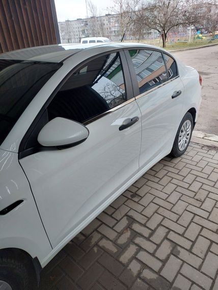 Нижні молдинги стекол темний хром (нерж) Sedan/HB (4 штуки) для Fiat Tipo 2016-2024 рр | Зображення 5
