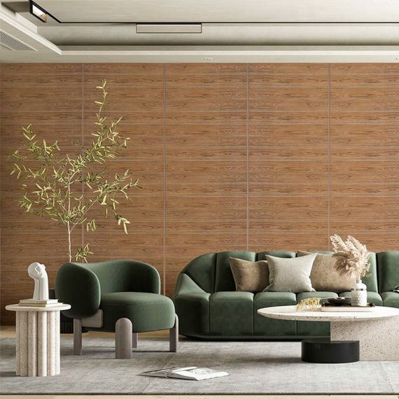 Самоклеюча 3D панель під світлий дуб 19600x700x3мм SW-00001474 | Зображення 6