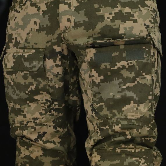 Тактичні штани PREDATOR з наколінниками, 100% бавовна, Піксель, 54/4 | Зображення 9