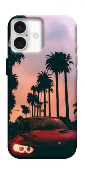 Чохол з картинкою BMW at sunset для Apple iPhone 16 Plus