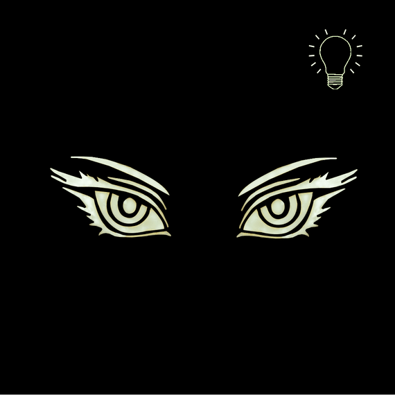 Патч Camotec Очі Аніме (2.5*8) Піксель/Люмін (8904) | Зображення 2