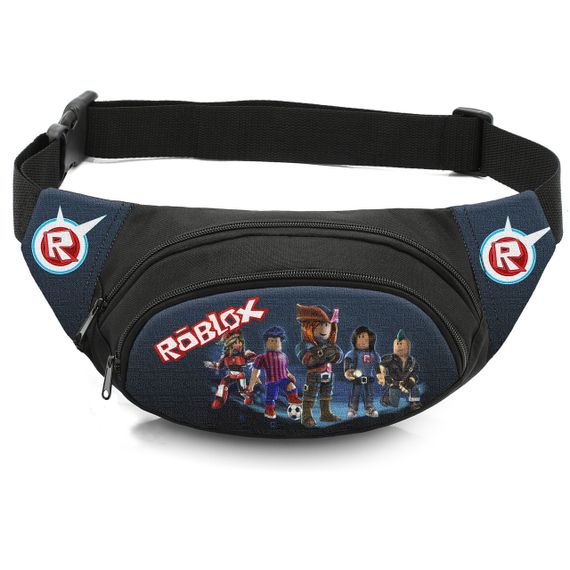 Сумка-бананка детская с принтом Roblox поясная сумка для мальчика (4427)