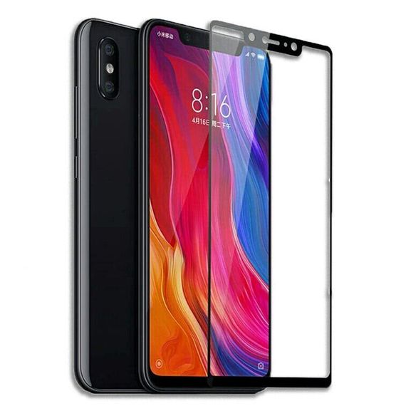 Захисне скло 2.5D на весь екран для Xiaomi Mi8 SE | Зображення 1