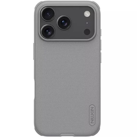 Чохол Nillkin Matte Pro для Apple iPhone 17 Pro / 18 Pro (6.3") Titanium gray | Зображення 1