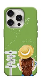 Чохол з картинкою Travel girl для Apple iPhone 16 Pro Max (6.9")