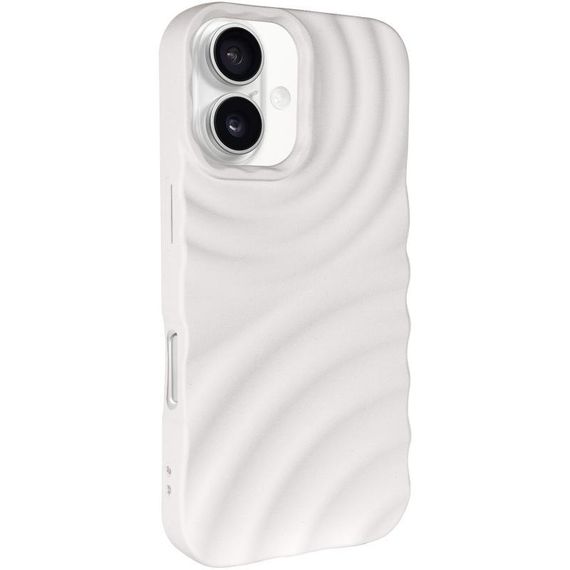 Чохол TPU MonoWave для Apple iPhone 16 (6.1") Light Green white