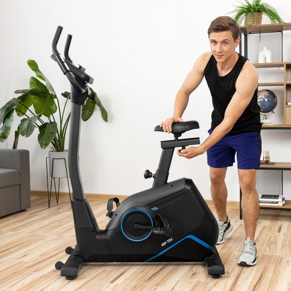Велотренажер Gymtek XB4500 электромагнитный синий | Зображення 6