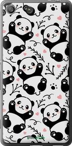 Чохол на Sony Xperia M5 E5633 Панди "4318u-217-2448"