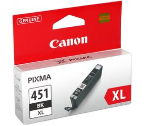 Картридж Canon CLI-451Bl XL (Black) PIXMA MG5440/MG6340 (6472B001)