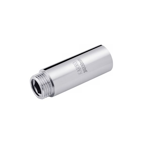 Подовжувач Karro 3/4" ВЗ, L=80 мм хромований KR-3209