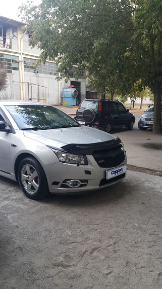 Дефлектор капота (Eurocap) для Chevrolet Cruze 2009-2015 гг | Зображення 7