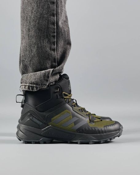 Зимние мужские кроссовки Terrex Swift R Termo Army Green , Вьетнам