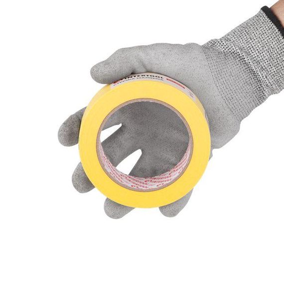 Стрічка малярська 38 мм, 40 м, жовта INTERTOOL DM-3840 | Зображення 2