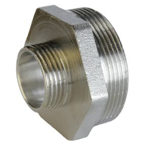 Ніпель нікельований редукційний 1-1/4" З х 1/2" З А0514-1А(нк)