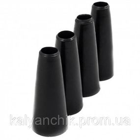 Мундштук для кальяна одноразовый универсальный Garden конусный черный