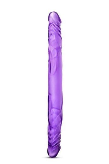 Двойной фаллоимитатор B YOURS 18INCH DOUBLE DILDO PURPLE sexstyle | Зображення 4