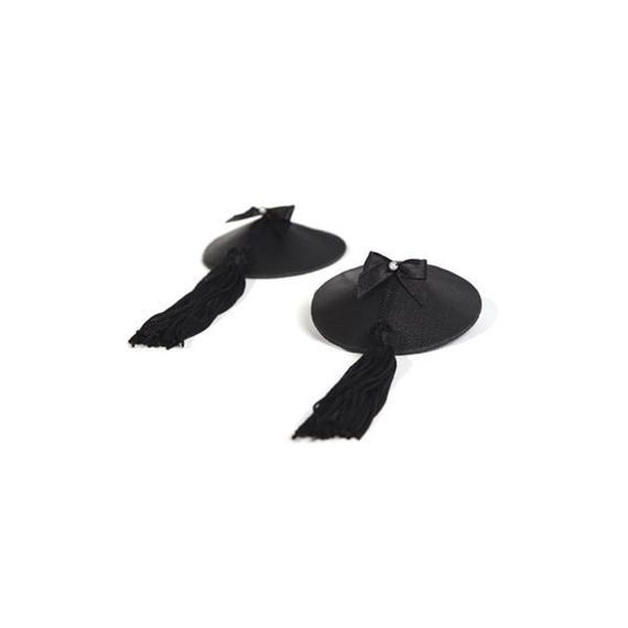 Пестіс Bijoux Indiscrets Burlesque pasties ORIGINAL BLACK | Зображення 1