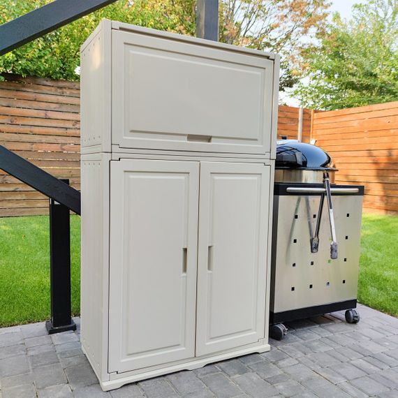 Пластикова тумба з полицею 82*41*93см SW-00001543 | Зображення 6