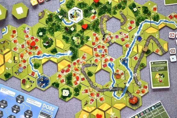 Настольная игра Дорфромантик: Фермерские Приключения (Dorfromantik) | Зображення 2