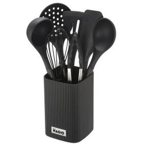 Набор кухонных предметов на подставке Magio MG-1130, Набор половников для кухни поварской JG-62